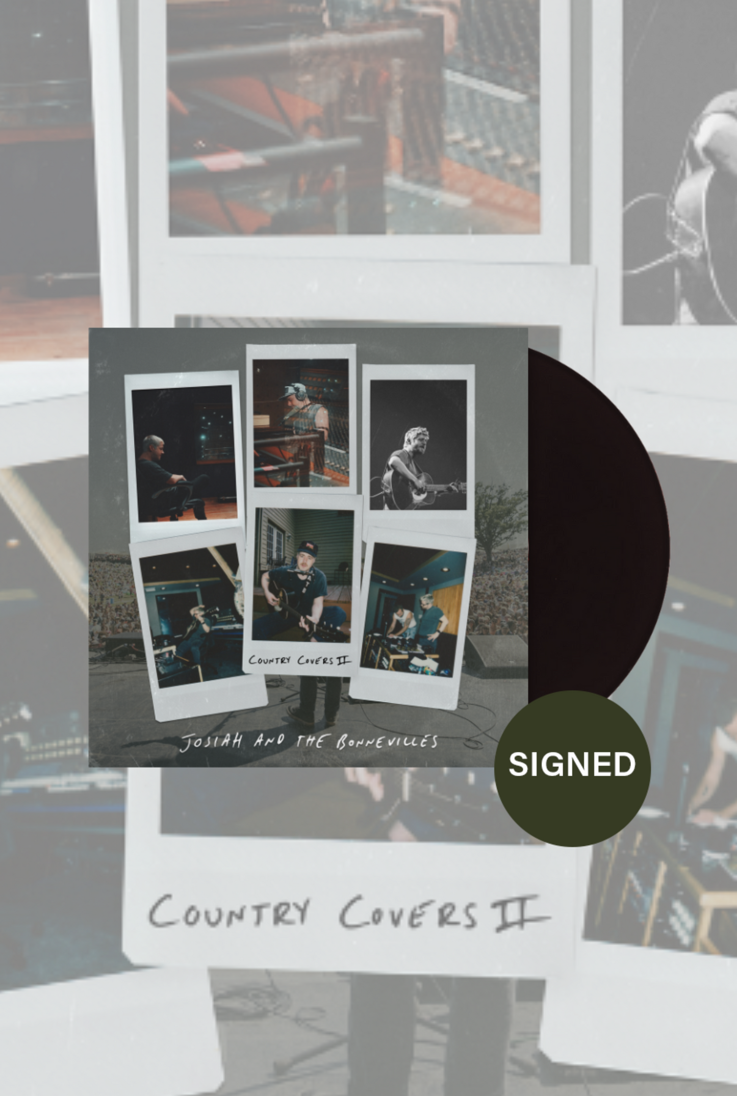 Country Covers II Vinyl - SIGNED