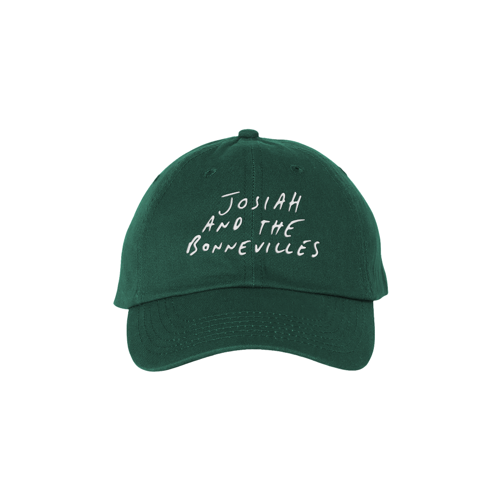 Green Embroidered Logo Hat