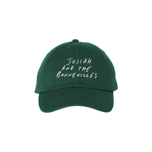 Green Embroidered Logo Hat