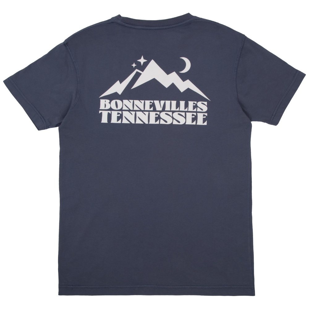 Blue Bonnevilles Pocket Tee